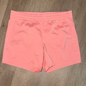 Eddie Bauer Coral Elastic-Waist Athletic Shorts